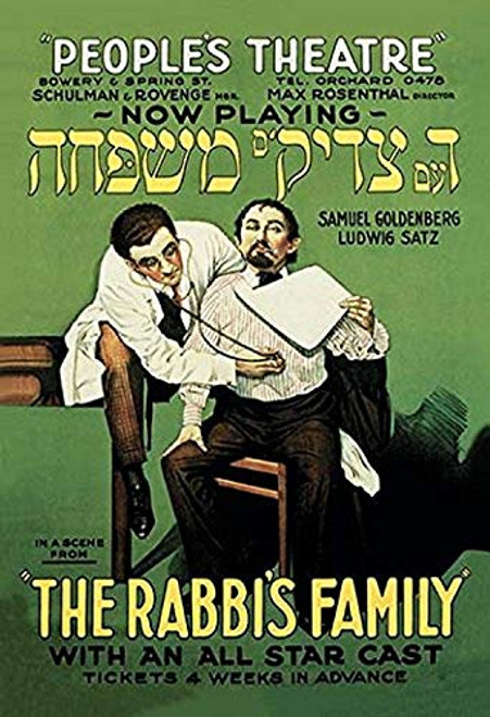 Buyenlarge 0-587-00510-6-G1624 The Rabbi's Family Fine Art Giclee Print, 16" x 24" Buyenlarge 0-587-00510-6-G1624 The Rabbi's Family Fine Art Giclee Print, 16" x 24"