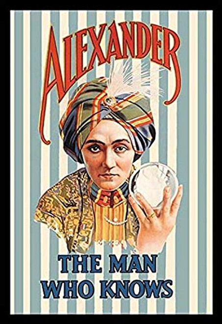 Buyenlarge 0-587-00612-9-P1218 Alexander, The Man Who Knows Paper Poster, 12" x 18" Buyenlarge 0-587-00612-9-P1218 Alexander, The Man Who Knows Paper Poster, 12" x 18"