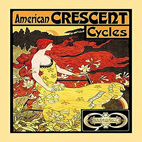 Buyenlarge 0-587-00660-9-G1827 'American Crescent Cycles' Giclee Fine Art Print, 18" x 27" Buyenlarge 0-587-00660-9-G1827 'American Crescent Cycles' Giclee Fine Art Print, 18" x 27"