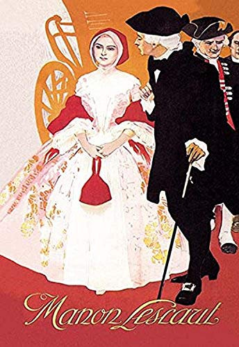Buyenlarge 0-587-00697-8-G1624 Manon Lescaut Fine Art Giclee Print, 16" x 24"