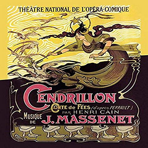 Buyenlarge 0-587-00703-6-G812 Cendrillon: Theatre National De l'Opera-Comique Fine Art Giclee Print, 8" x 12"