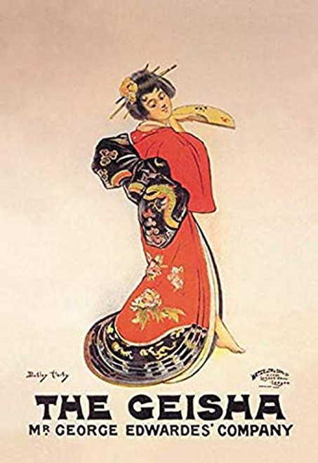 Buyenlarge 0-587-00708-7-G812 The Geisha: Mr. George Edwardes' Company Fine Art Giclee Print, 8" x 12" Buyenlarge 0-587-00708-7-G812 The Geisha: Mr. George Edwardes' Company Fine Art Giclee Print, 8" x 12"