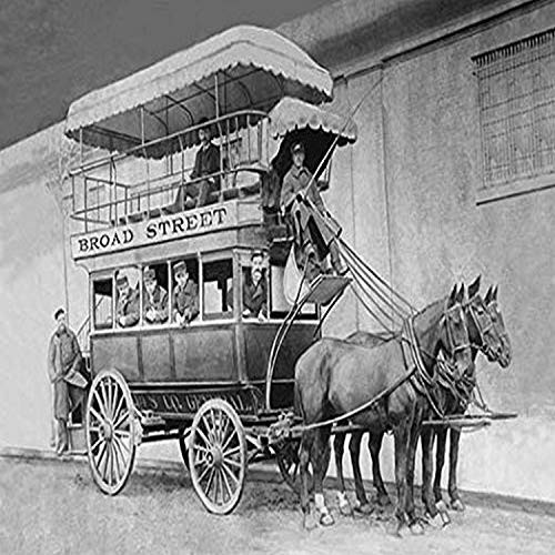 Buyenlarge Broad Street Rapid Transit, Philadelphia, PA - 8" X 12" Fine Art Giclee Print