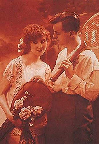 Buyenlarge 0-587-00837-7-P1218 Date for Tennis Paper Poster, 12" x 18"