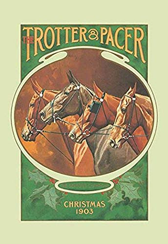 Buyenlarge 0-587-00884-9-P1827 The Trotter and Pacer, Christmas 1903" Paper Poster, 18" x 27"