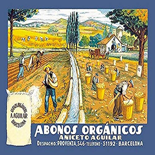 Buyenlarge 0-587-01131-9-G1827 'Abonos Organicos' Giclee Fine Art Print, 18" x 27"