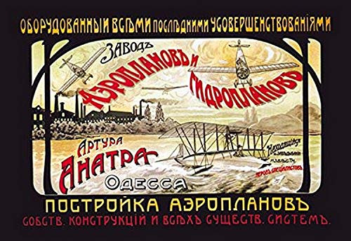 Buyenlarge 0-587-01226-9-P1827 Construction of Aeroplanes Paper Poster, 18" x 27"