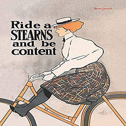 Buyenlarge 0-587-01284-6-G1827 'Ride a Stearns & Be Content' Giclee Fine Art Print, 18" x 27" Buyenlarge 0-587-01284-6-G1827 'Ride a Stearns & Be Content' Giclee Fine Art Print, 18" x 27"