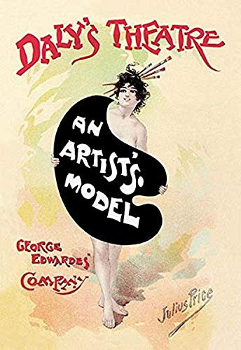 Buyenlarge 0-587-01446-6-G1624 an Artist's Model Fine Art Giclee Print, 16" x 24"