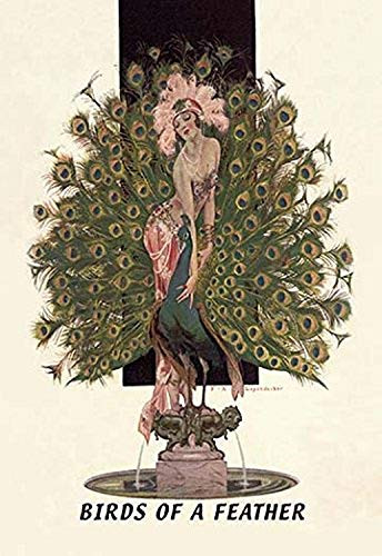 Buyenlarge 0-587-01468-7-G1624 Birds of a Feather Fine Art Giclee Print, 16" x 24"