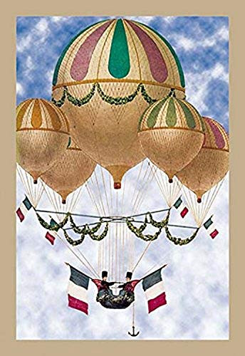 Buyenlarge 0-587-01517-9-P1218 Balloon Flotilla Paper Poster, 12" x 18"