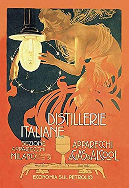 Buyenlarge 0-587-01534-9-P1218 Distillerie Italiane (Italian Distillery) Paper Poster, 12" x 18" Buyenlarge 0-587-01534-9-P1218 Distillerie Italiane (Italian Distillery) Paper Poster, 12" x 18"