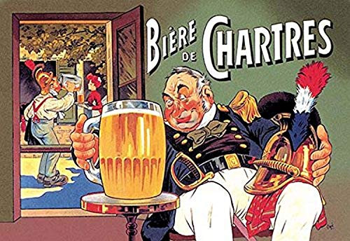 Buyenlarge 0-587-01862-3-P1218 Biere de Chartres Paper Poster, 12" x 18"