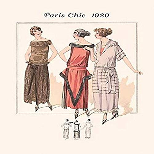 Buyenlarge 0-587-02006-7-G1827 'Tea Dresses' Giclee Fine Art Print, 18" x 27"
