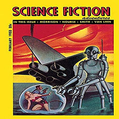 Buyenlarge 0-587-02073-3-G1827 'Science Fiction Adventures, February 1953' Giclee Fine Art Print, 18" x 27"