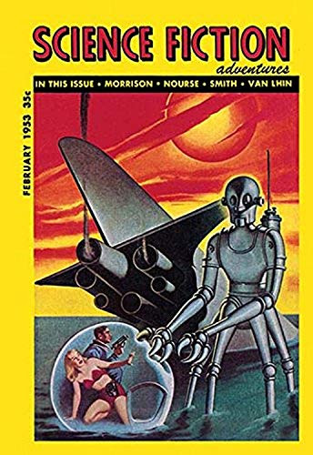 Buyenlarge 0-587-02073-3-P1218 Science Fiction Adventures, February 1953" Paper Poster, 12" x 18"