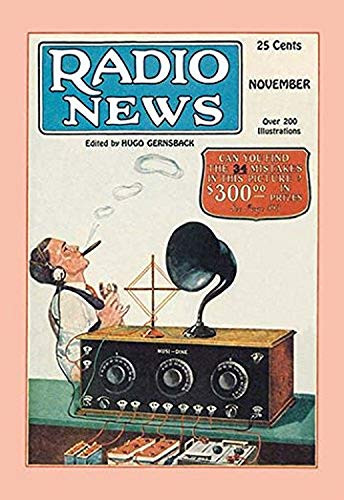 Buyenlarge Radio News - 16" X 24" Fine Art Giclee Print