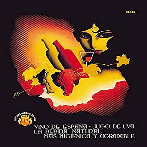 Buyenlarge Vino de Espana - 8" X 12" Fine Art Giclee Print