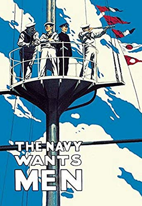 Buyenlarge The Navy Wants Men - 16" X 24" Fine Art Giclee Print