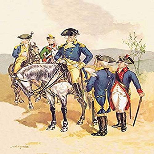 Buyenlarge Washington Descending The Ohio - 8" X 12" Fine Art Giclee Print