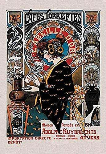 Buyenlarge 0-587-02349-x-P1827 Cafes Torrefies Paper Poster, 18" x 27"