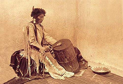Buyenlarge 0-587-02359-7-P1218 The Medicine Drum Paper Poster, 12" x 18"