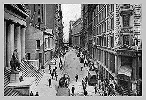 Buyenlarge 0-587-02414-3-P1827 Wall Street, 1911" Paper Poster, 18" x 27" Buyenlarge 0-587-02414-3-P1827 Wall Street, 1911" Paper Poster, 18" x 27"