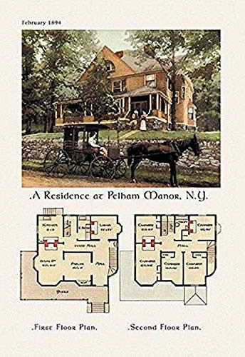 Buyenlarge Residence at Pelham Manor - 16" X 24" Fine Art Giclee Print