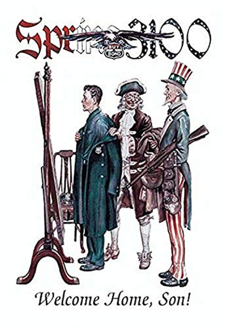 Buyenlarge Welcome Home, Son! - 16" X 24" Fine Art Giclee Print