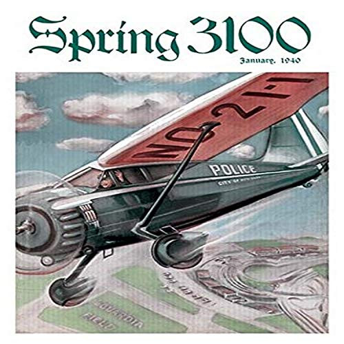 Buyenlarge Cop in Single Engine Plane - 8" X 12" Fine Art Giclee Print