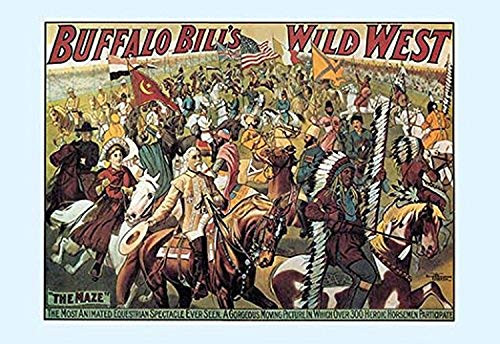 Buyenlarge 0-587-02913-7-P1827 Buffalo Bill: The Maze Paper Poster, 18" x 27"
