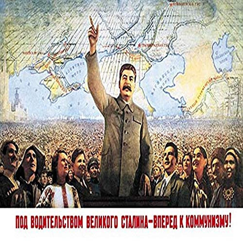 Buyenlarge 'Understanding The Leadership of Stalin-Come Forward with Communism' Paper Poster, 20 by 30-Inch
