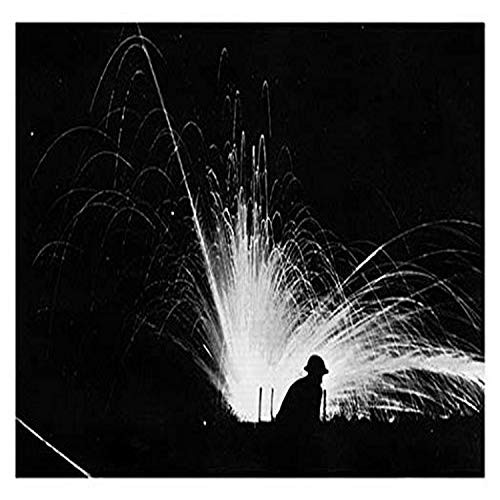 Buyenlarge Night Attack - 8" X 12" Fine Art Giclee Print