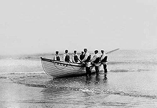 Buyenlarge 0-587-03379-7-P1827 Man The Boats! Paper Poster, 18" x 27"