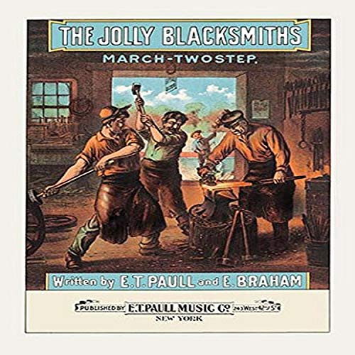 Buyenlarge 0-587-03396-7-G1827 'The Jolly Blacksmiths: March Two-Step' Giclee Fine Art Print, 18" x 27"