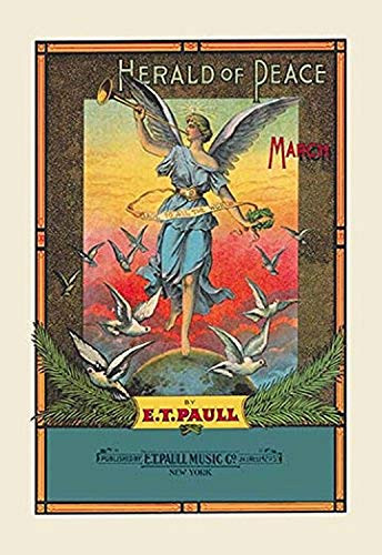 Buyenlarge 0-587-03400-9-P1218 Herald of Peace: March Paper Poster, 12" x 18"