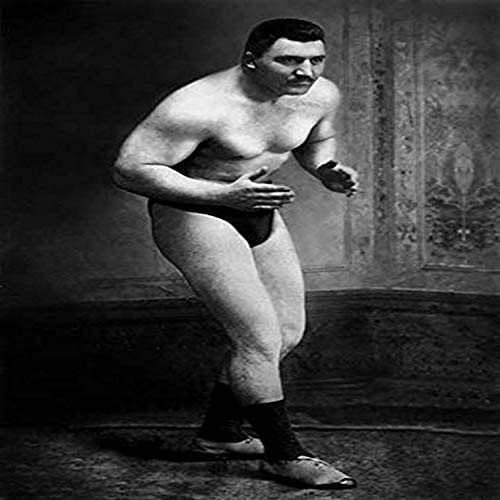 Buyenlarge 0-587-03642-7-G1827 'Ready to Wrestle' Giclee Fine Art Print, 18" x 27"
