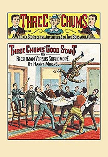 Buyenlarge Three Chums: Good Start - 16" X 24" Fine Art Giclee Print