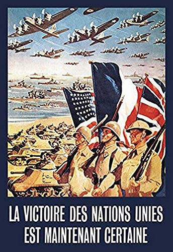 Buyenlarge 0-587-03868-3-P1827 La Victoire des Nations Unies Paper Poster, 18" x 27"
