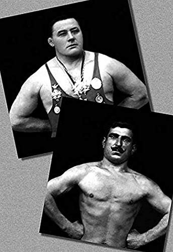 Buyenlarge 0-587-03987-6-P1218 Two Bodybuilding Champions Paper Poster, 12" x 18"
