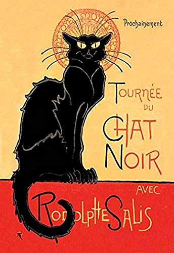 Buyenlarge 0-587-04244-3-P1218 Tournee du Chat Noir avec Rodolptte Salis Paper Poster, 12" x 18"