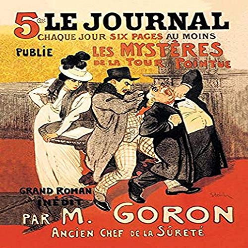 Buyenlarge Le Journal: Les Mysteres de La Tour Pointue - 8" X 12" Fine Art Giclee Print