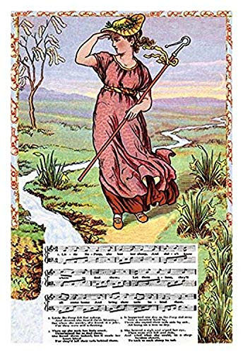 Buyenlarge 0-587-04297-4-G1624 Little Bo Peep Fine Art Giclee Print, 16" x 24"