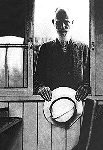 Buyenlarge George Bernard Shaw - 16" X 24" Fine Art Giclee Print