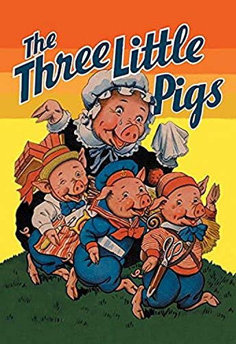 Buyenlarge 0-587-04699-6-P1218 The Three Little Pigs Paper Poster, 12" x 18"