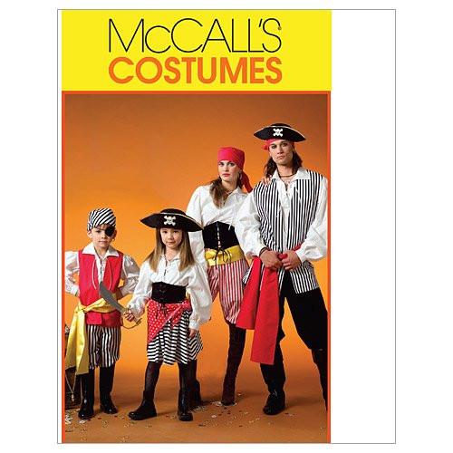 McCall's Patterns M4952 Misses'/Men's/Children's/Boys' / Girls' Costumes, Size ADT (SML-MED-LRG-XLG) McCall's Patterns M4952 Misses'/Men's/Children's/Boys' / Girls' Costumes, Size ADT (SML-MED-LRG-XLG)