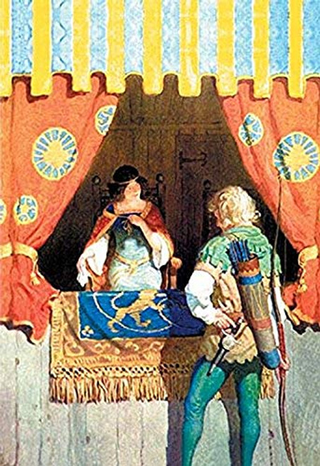 Buyenlarge 0-587-05012-8-G1624 Robin Hood and Maid Marian Fine Art Giclee Print, 16" x 24"