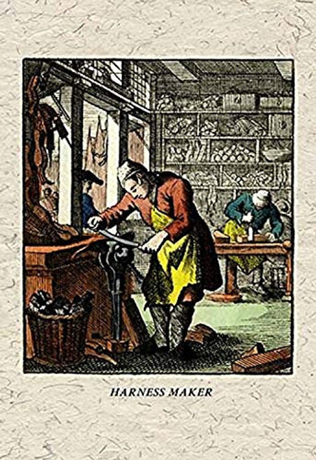Buyenlarge Harness Maker - 16" X 24" Fine Art Giclee Print Buyenlarge Harness Maker - 16" X 24" Fine Art Giclee Print