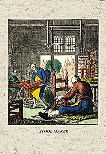 Buyenlarge 0-587-05325-9-P1827 Stool Maker Paper Poster, 18" x 27"