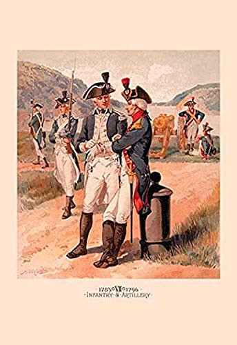 Buyenlarge 0-587-05567-7-P1218 Infantry and Artillery Paper Poster, 12" x 18"